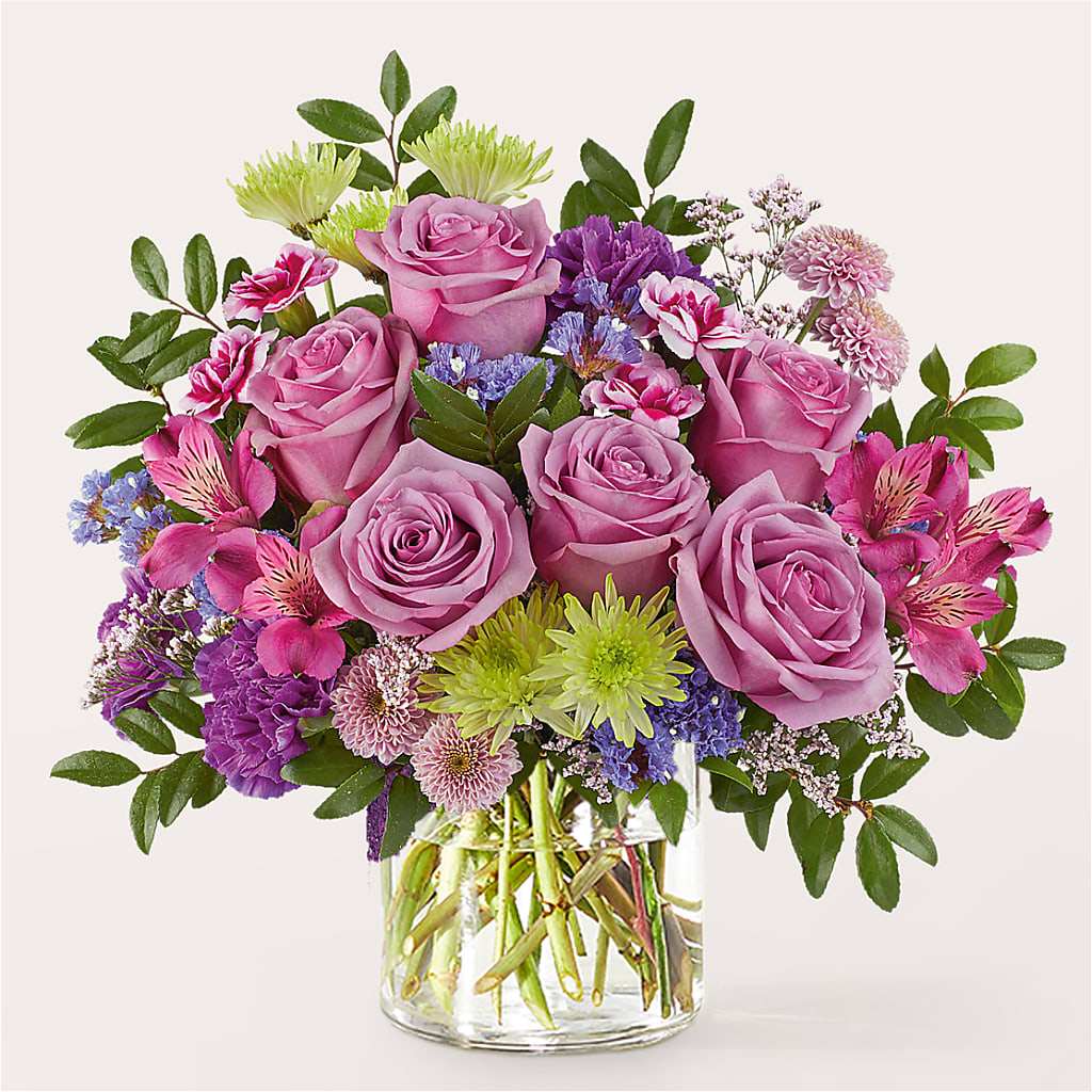 Glass Half Full Bouquet –  Oceanside Florist, Oceanside NY