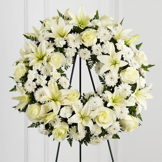 Treasured Tribute Wreath –  Oceanside Florist, Oceanside NY