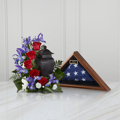 Patriotic Tribute Arrangement –  Oceanside Florist, Oceanside NY