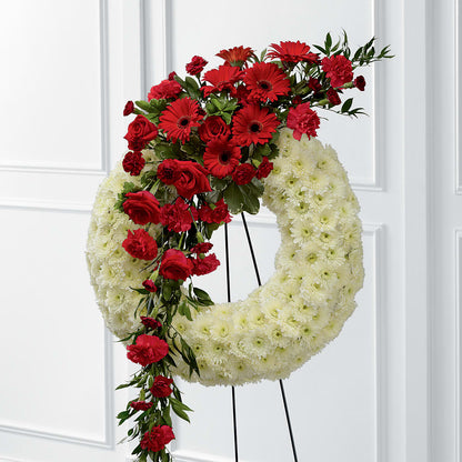 Graceful Tribute Wreath –  Oceanside Florist, Oceanside NY