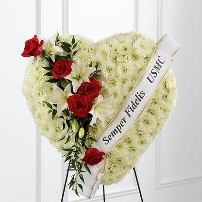 Heartfelt Hero Standing Heart –  Oceanside Florist, Oceanside NY