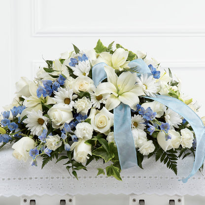 Tender Treasure Casket Spray –  Oceanside Florist, Oceanside NY
