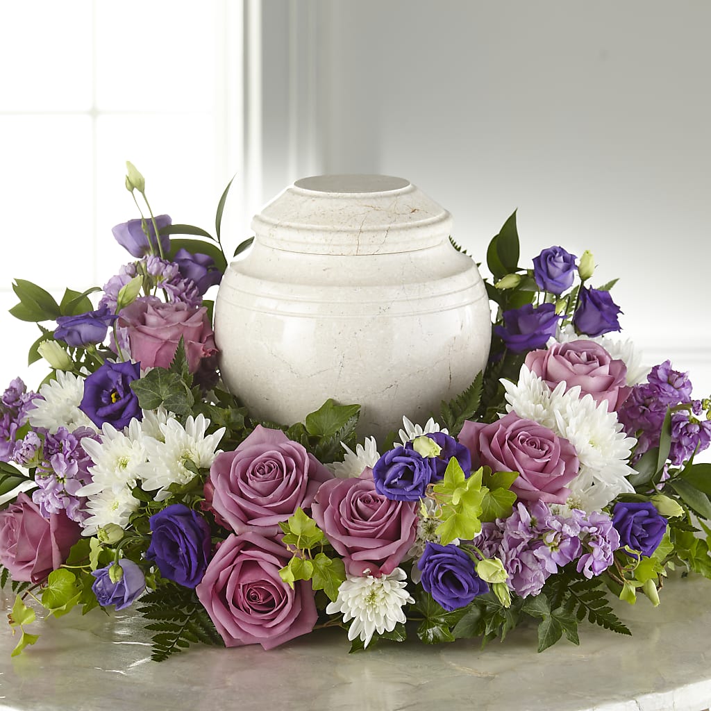Blooming Sympathy Cremation Adornment –  Oceanside Florist, Oceanside NY