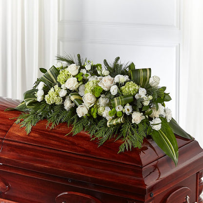 Hopeful Gesture Casket Spray –  Oceanside Florist, Oceanside NY