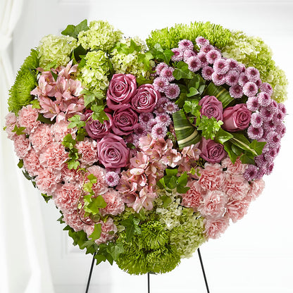 Heartwarming Standing Heart –  Oceanside Florist, Oceanside NY