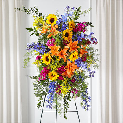 Sunlit Memories Standing Spray (Standard) –  Oceanside Florist, Oceanside NY