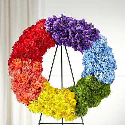 Circle of Love Wreath –  Oceanside Florist, Oceanside NY
