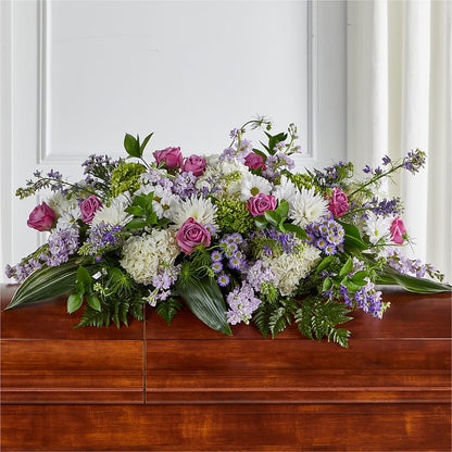 Meadows of Serenity Casket Spray –  Oceanside Florist, Oceanside NY