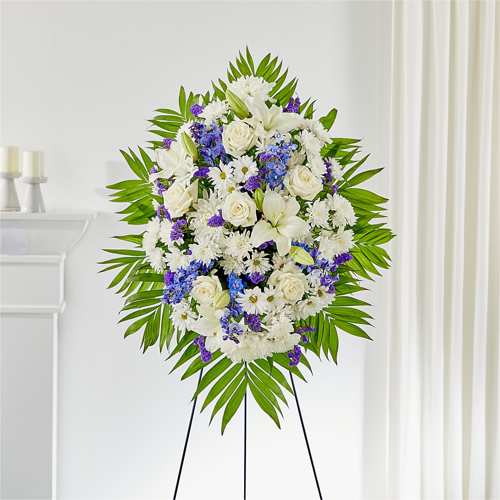 At Rest Standing Spray –  Oceanside Florist, Oceanside NY