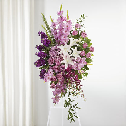 Never Alone Standing Spray –  Oceanside Florist, Oceanside NY