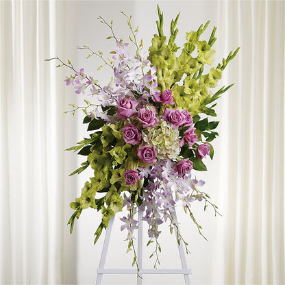 Lasting Legacy Standing Spray –  Oceanside Florist, Oceanside NY