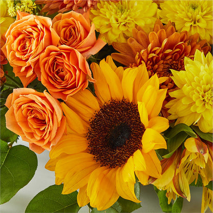 Autumn Harmony Centerpiece –  Oceanside Florist, Oceanside NY