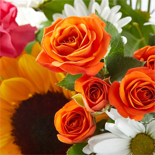 Sun-drenched Blooms Bouquet –  Oceanside Florist, Oceanside NY