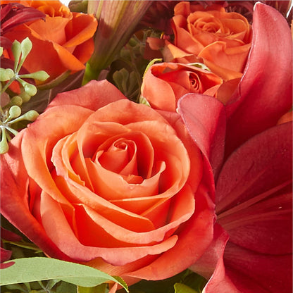 Crimson Leaves Bouquet –  Oceanside Florist, Oceanside NY