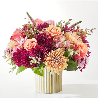 Berry Cobbler Bouquet with Ivory Vase –  Oceanside Florist, Oceanside NY