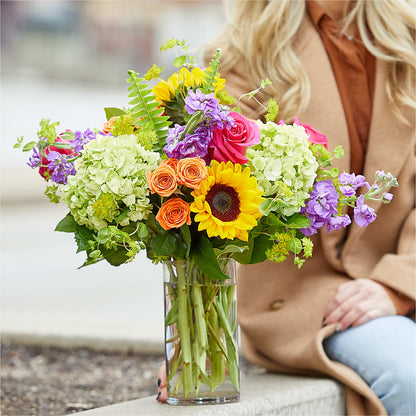 Vibrant Greetings Bouquet –  Oceanside Florist, Oceanside NY