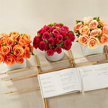 Dawn Rose Centerpiece –  Oceanside Florist, Oceanside NY