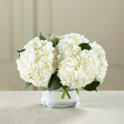 White Hydrangea Bouquet –  Oceanside Florist, Oceanside NY