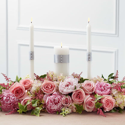 Worldwide Romance Unity Candle Arrangement –  Oceanside Florist, Oceanside NY