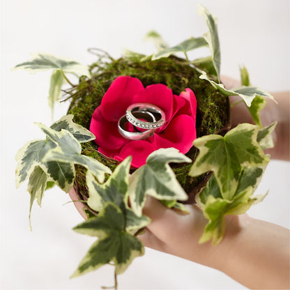 Lila Rose Ring Nest –  Oceanside Florist, Oceanside NY