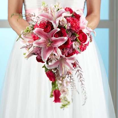 Lily & Rose Bouquet –  Oceanside Florist, Oceanside NY