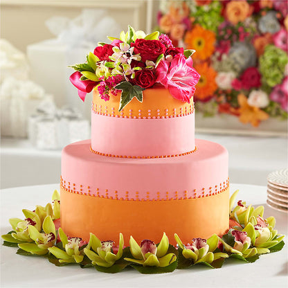 Sweet Citrus Cake Decor –  Oceanside Florist, Oceanside NY