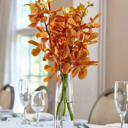 Orange Mokara Bud Vase –  Oceanside Florist, Oceanside NY