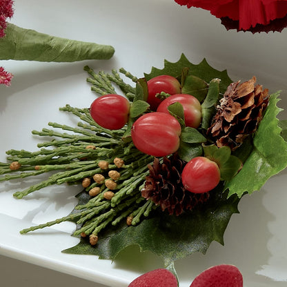 Red Berry Boutonniere –  Oceanside Florist, Oceanside NY